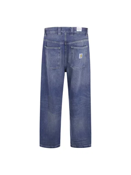 Jeansy Carhartt Wip niebieskie