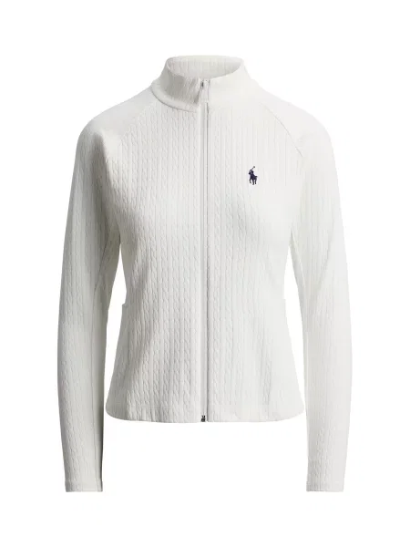 Polo Ralph Lauren Geacă tricotată alb