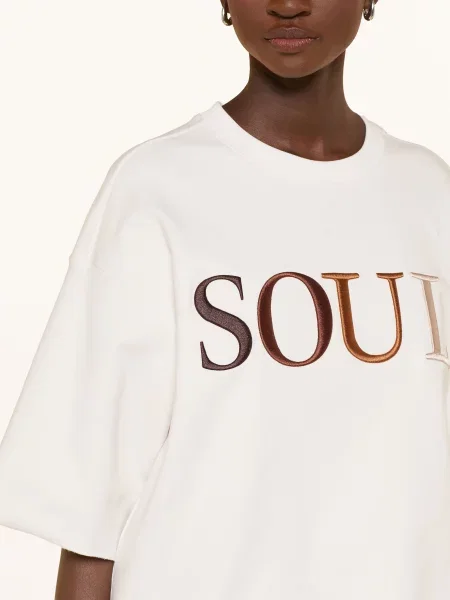 Smith & Soul Mikiny S Rukávy režná / tmavě hnědá