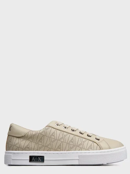 Кеди Armani Exchange бежеві