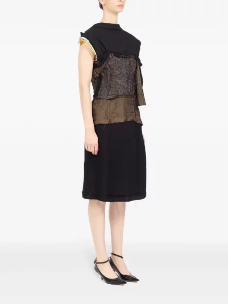 Rochie Maison Margiela de costum negru