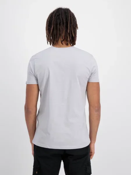 ALPHA INDUSTRIES Tricou albastru gri