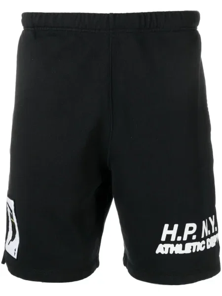 Pantaloni scurți Heron Preston cu imagine negru