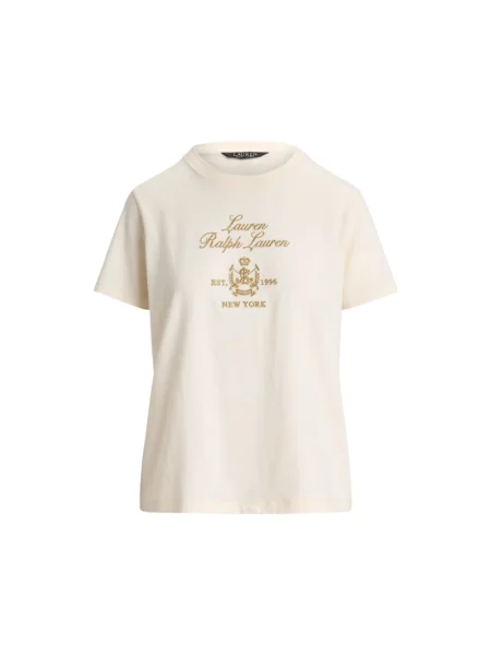 Koszulka Ralph Lauren beżowa