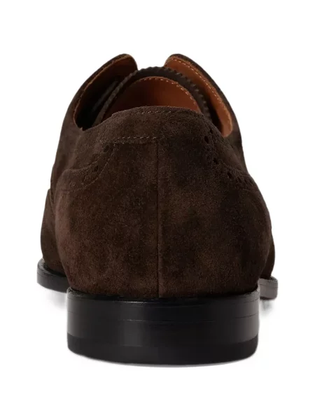 Καπιτονέ polo Polo Ralph Lauren με κέντημα σουέτ καφέ