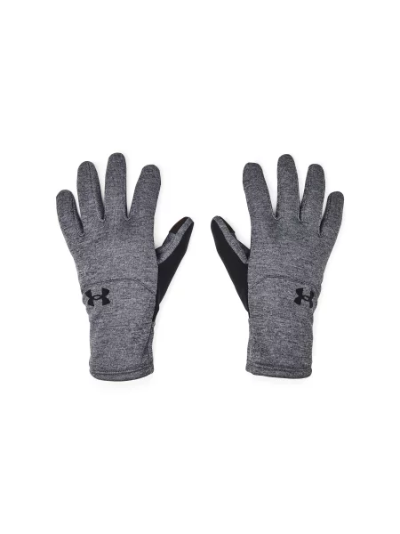 Mănuși Under Armour din fleece gri