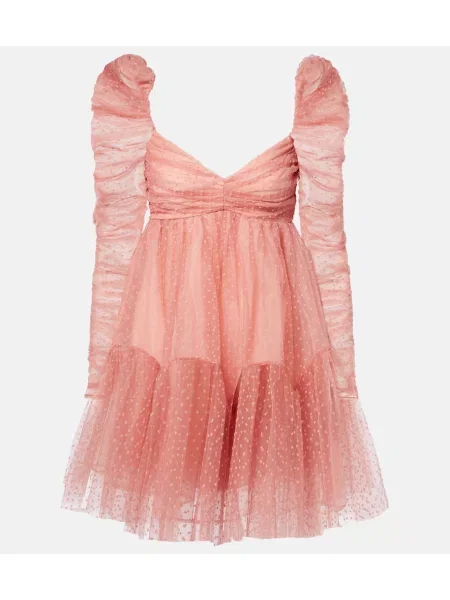 Rochie Zimmermann din tul roz