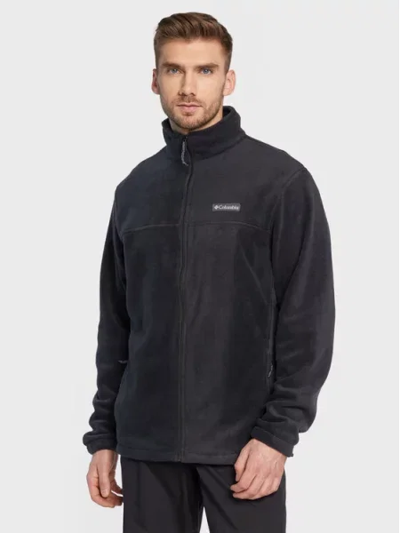 COLUMBIA Jachetă fleece funcțională Steens Mountain™ gri închis alb negru
