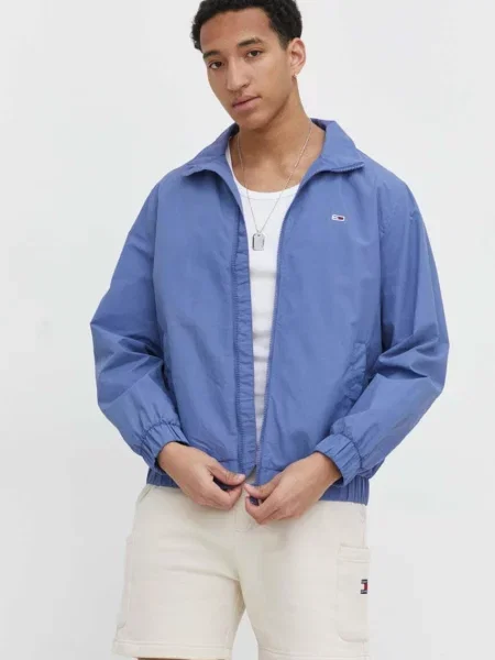 Tommy Jeans geaca barbati de tranzitie bej