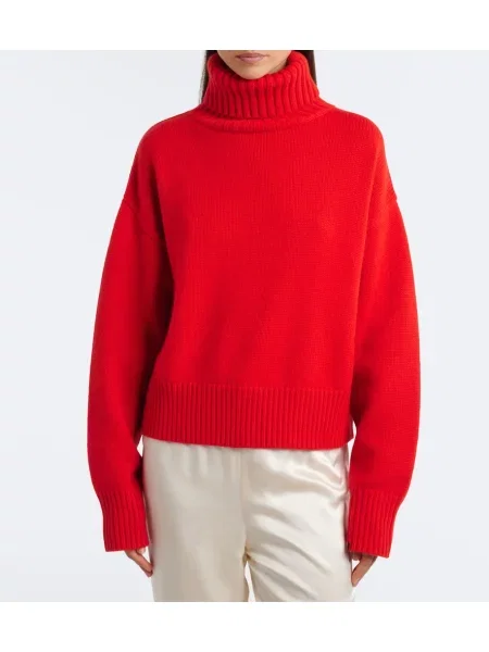 Decupat heláncă Extreme Cashmere din cașmir roșu