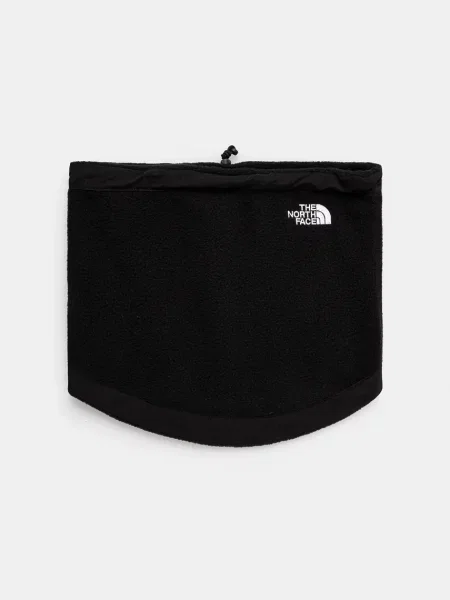 The North Face fular împletit Denali neted negru