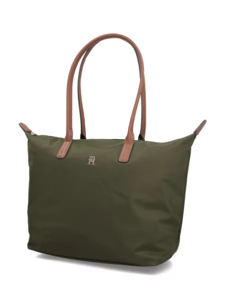 Shopper kabelka Tommy Hilfiger zelená