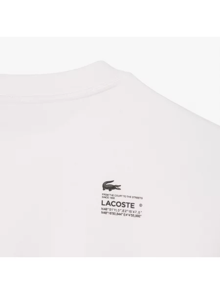 Толстовка Lacoste белая
