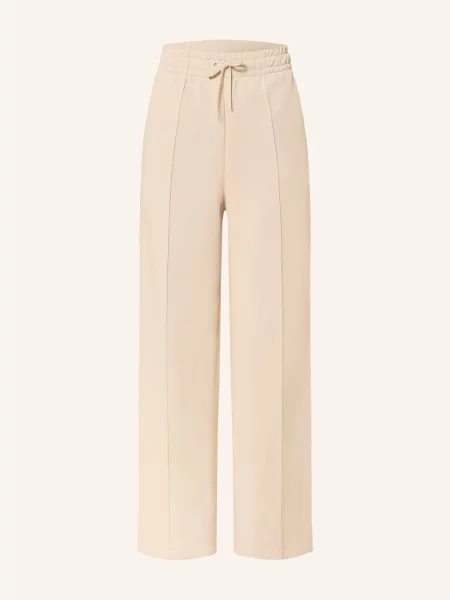 Lacoste Spodnie Dresowe beige beżowy