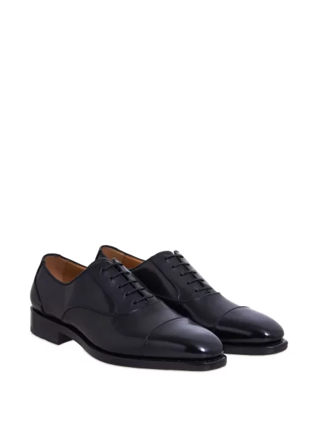 Δερμάτινος σκαρπίνια oxford Ferragamo μαύρο