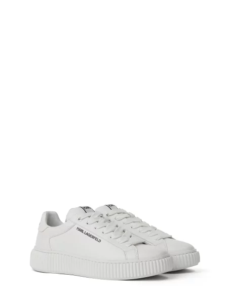 Karl Lagerfeld sneakers din piele KAPRIKA alb