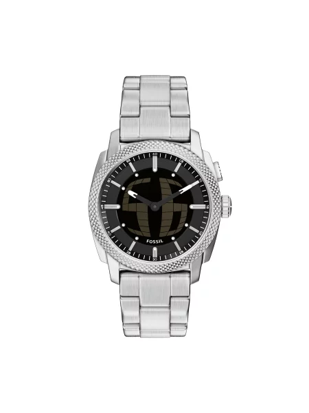 Годинник Fossil Machine Big Tic Срібний
