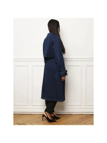 Palton La Modeuse albastru