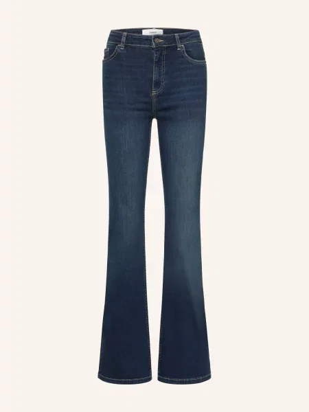 Ba&Sh Bootcut Džíny Aommie blue raw modré