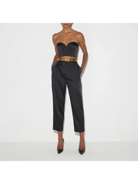 Top Elisabetta Franchi czarny