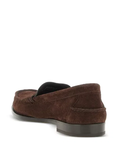 Pantofi loafer Church's din piele de căprioară maro