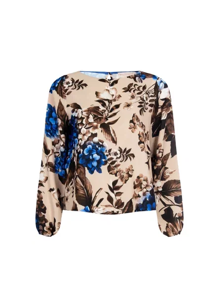 Bluză Rinascimento albastru