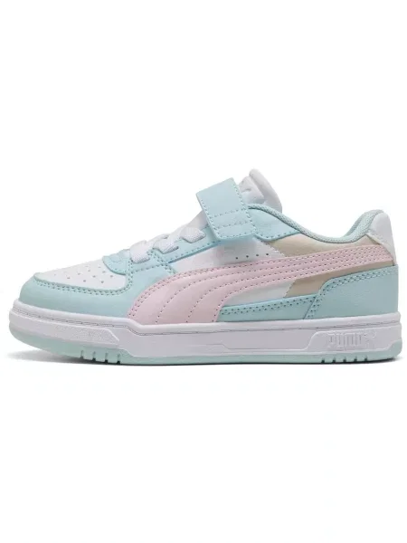 Buty sportowe dla dzieci Puma Caven III Block Ac niebieskie
