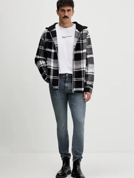 Karl Lagerfeld Jeans kurtka przejściowa szary