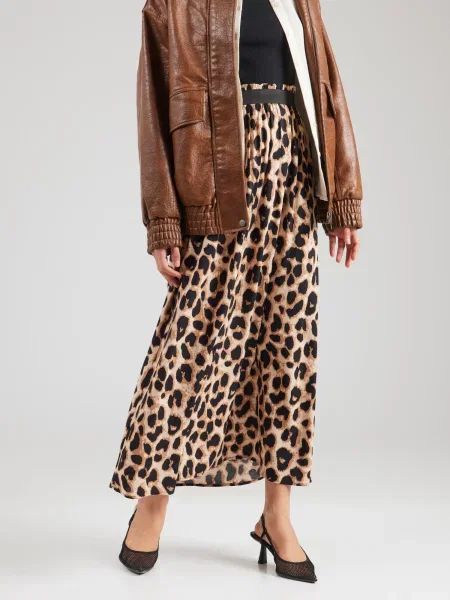 ONLY Fustă plisată Venedig Maro alb