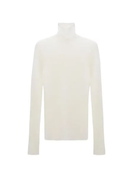 Pulover Dorothee Schumacher din lână merinos fără sudură alb