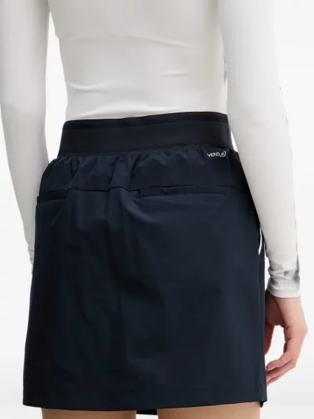 Fusta mini Ea7 Emporio Armani cu imagine albastru