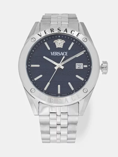 Versace zegarek srebrny