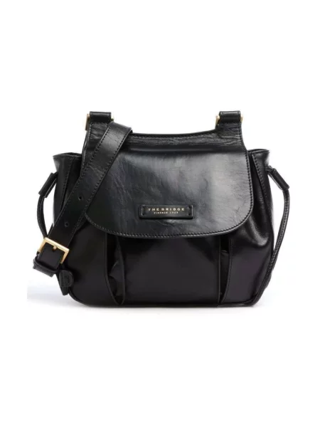 Torebka crossbody The Bridge skórzana czarna