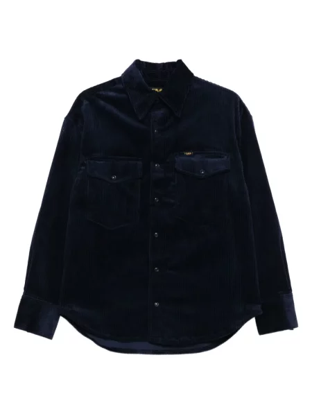 Manšestrová košile Lois Jeans modrá