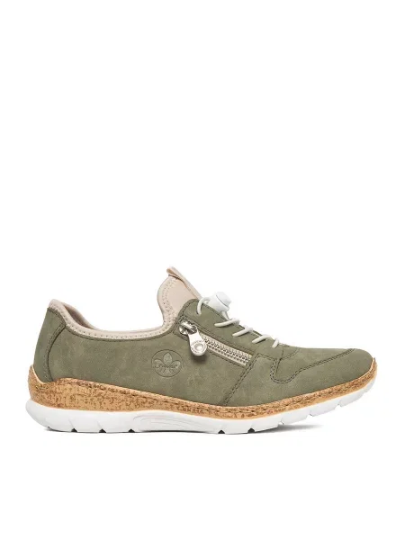 Poltopánky Rieker zelená