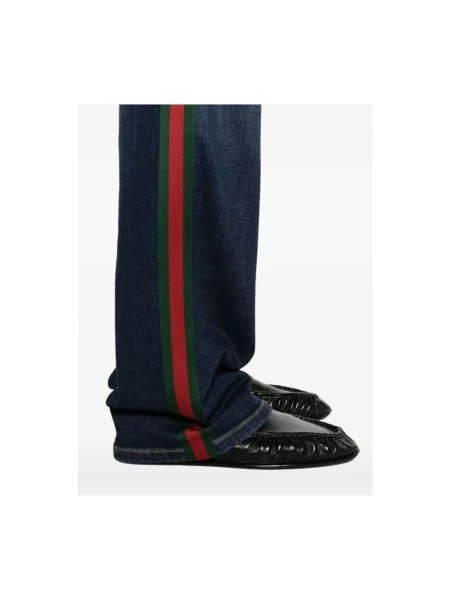 Jeansy dzwony Gucci niebieskie