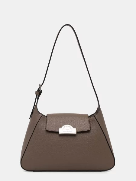 Geanta crossbody Karl Lagerfeld din piele gri