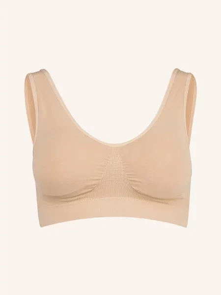 Magic Bodyfashion Gorset Comfort Bra braun biały