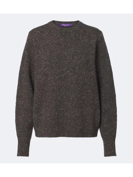 Pulover Ralph Lauren Collection din cașmir gri
