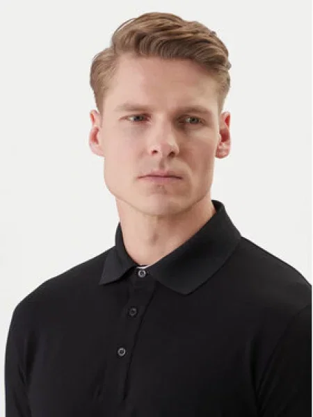 KARL LAGERFELD Polo majica črna