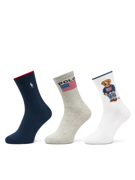 Polo Ralph Lauren Skarpety Kobiety biały|niebieski|szary ONE SIZE granatowe