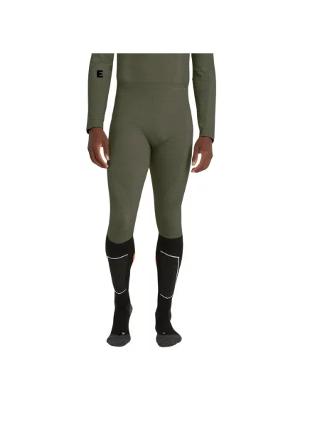 Legginsy Falke Wool-Tech zielone