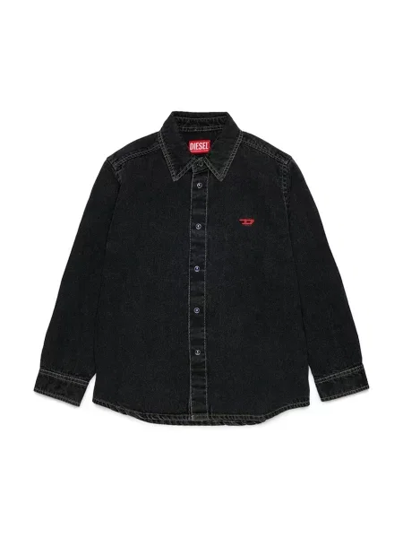 Diesel gyerek ing CSIMPLY-OVER SHIRT fekete