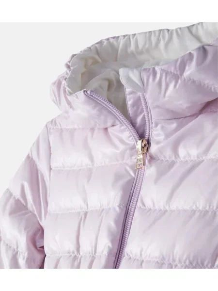 Gyerek pehelydzseki Moncler Enfant rózsaszín