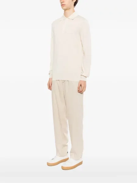 Μακρυμάνικο μακρύς polo 120% Lino