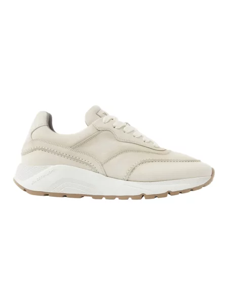 Sneakersy Via Vai skórzane beżowe