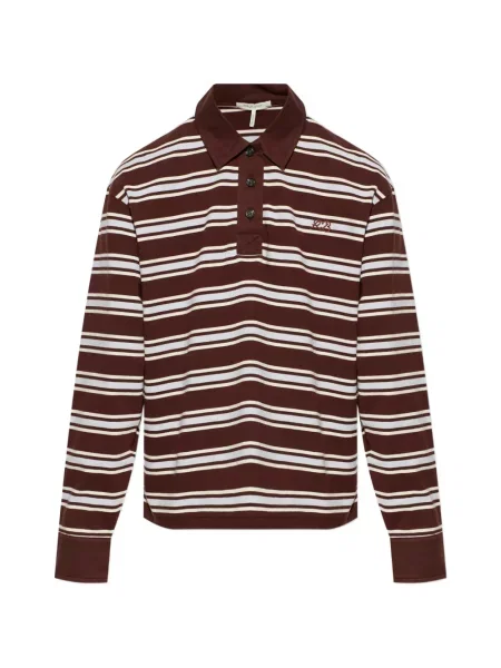 Tricou polo Rag & Bone maro
