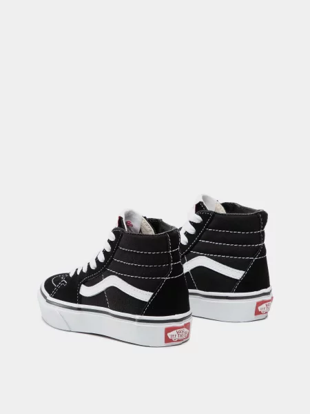 Дитячі Кеди високі Vans замша/текстиль чорний