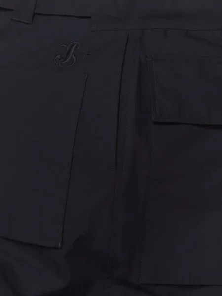 Cu centură pantaloni Jil Sander negru