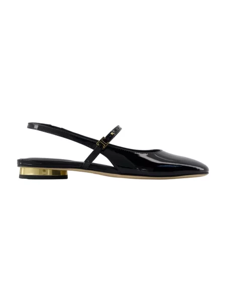 Balerinki Tod's skórzane czarne